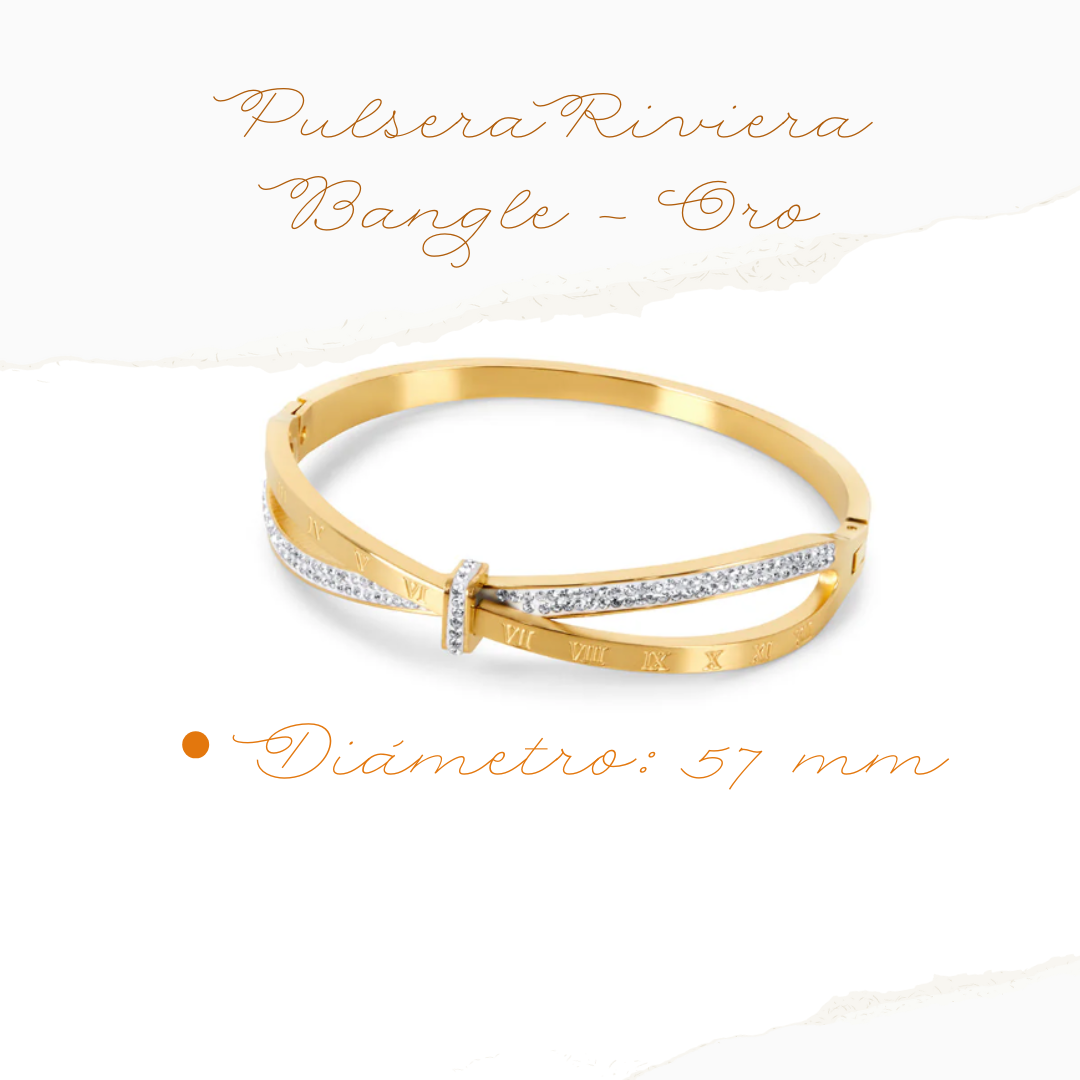 Pulsera Riviera Bangle - Oro ✨