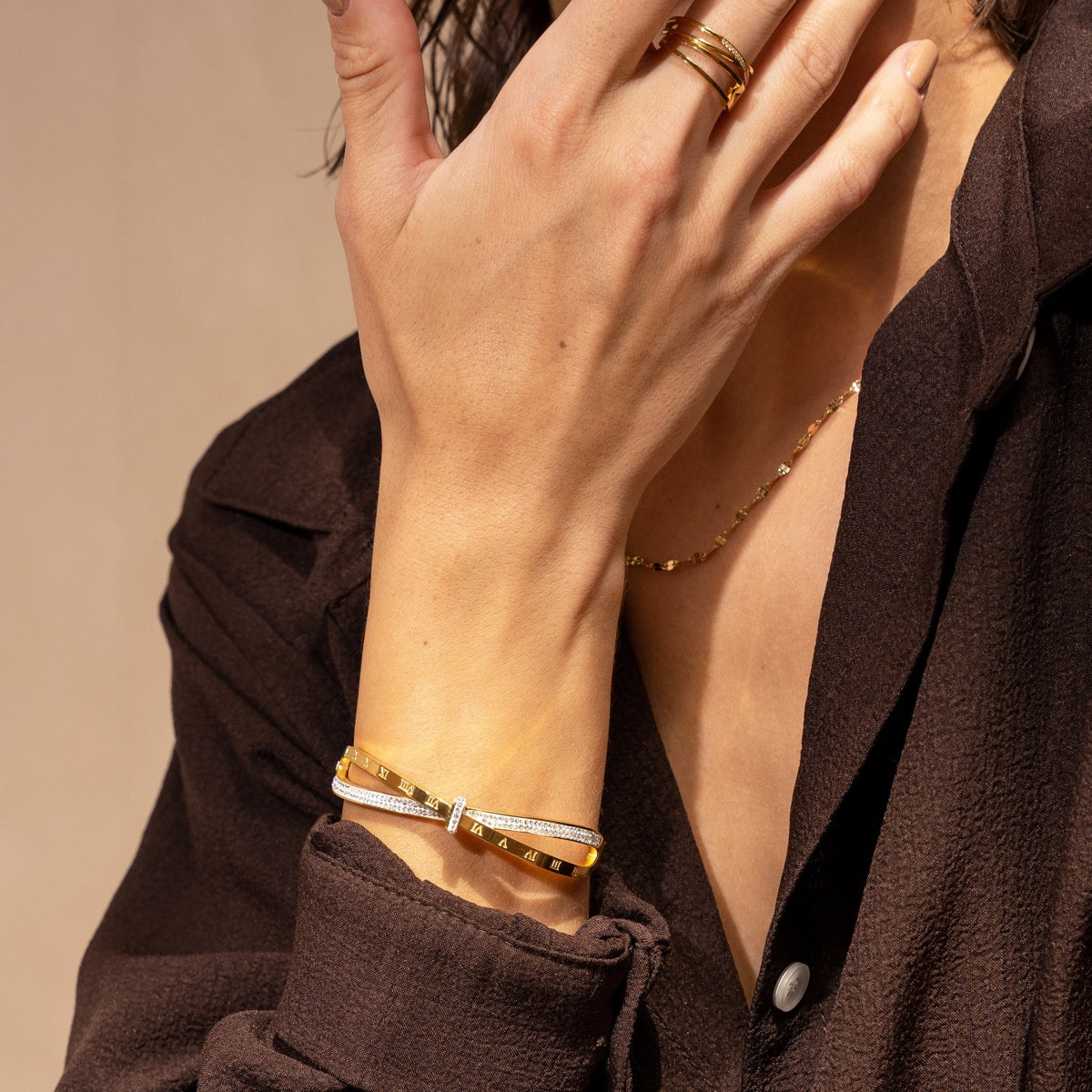 Pulsera Riviera Bangle - Oro ✨